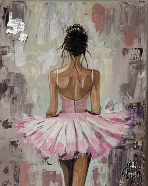 24 × 30 cm, Acryl, Strukturpaste, Bildnummer 4