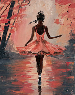 24 × 30 cm, Acyl, Strukturpaste, Bildnummer 5