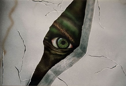 20 × 40 cm, Bildausschnitt von einer Tür, Bildnummer 554