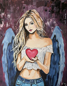 24x30 cm, Acryl, Bildnummer 102