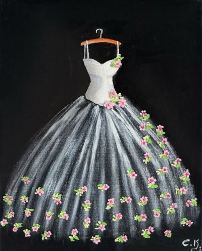 Bildnummer 14: Acryl, Strukturpaste, 24 ✕ 30 cm